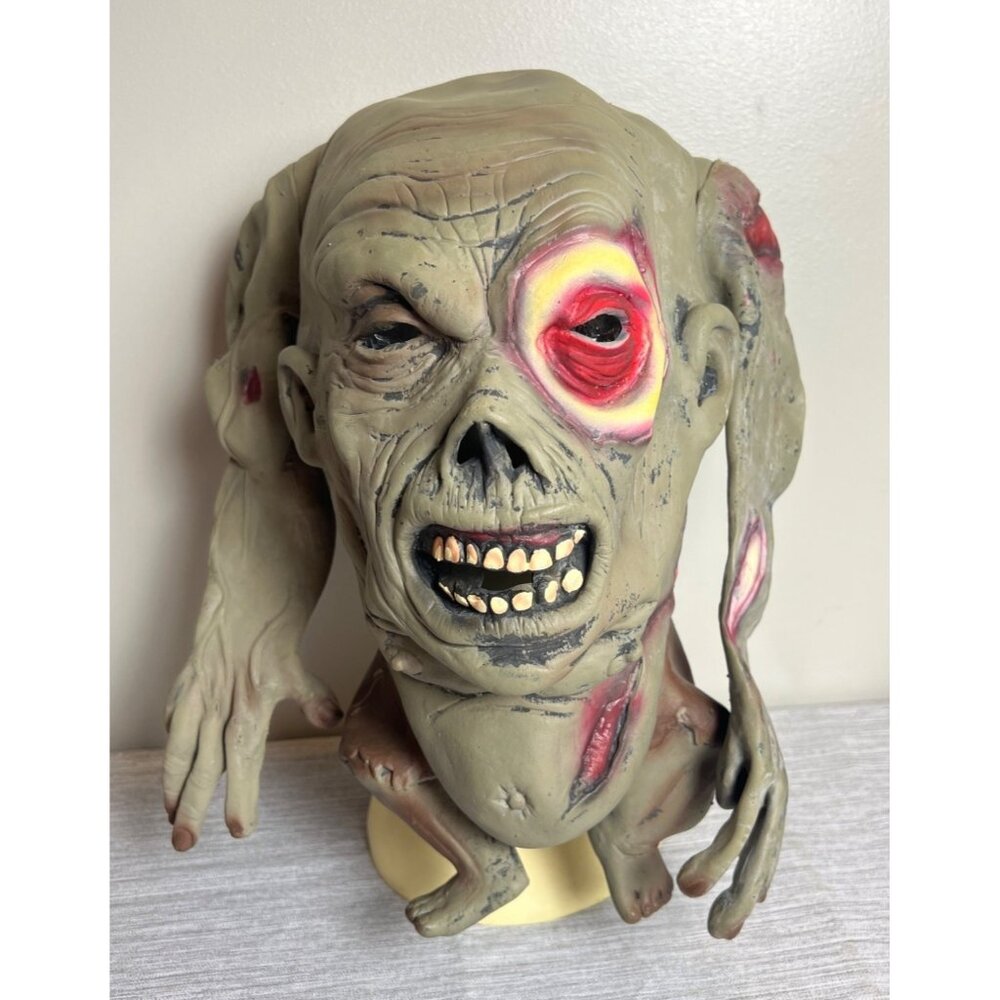 Halloween Mask 2009 Take One Zombie Monster with Arms and Legs Full Head Retired